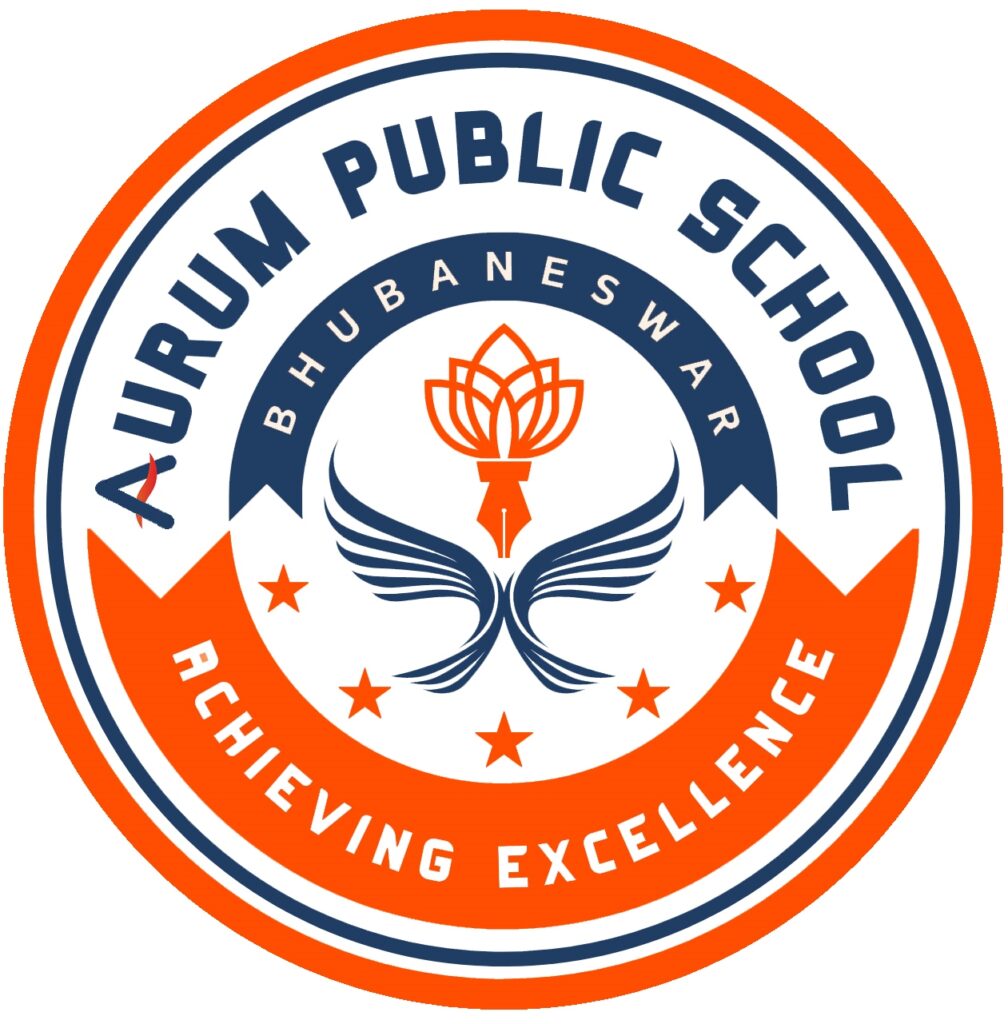 Home aurum public school logo 2nd